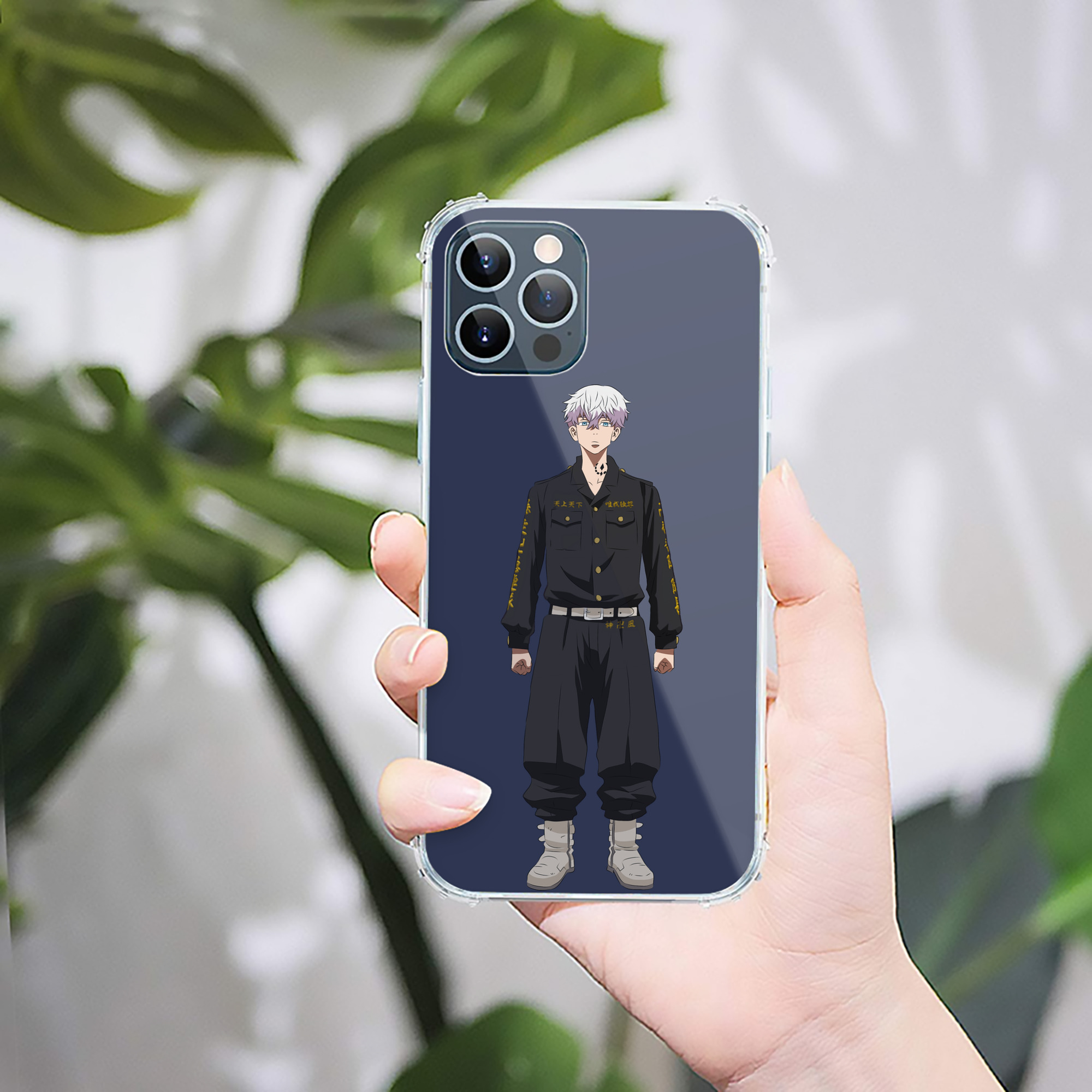 （画像用） 東京リベンジャーズ Tokyo Revengers 【iPhone 12シリーズ対応】透明スマホケース（クリアソフトケース）